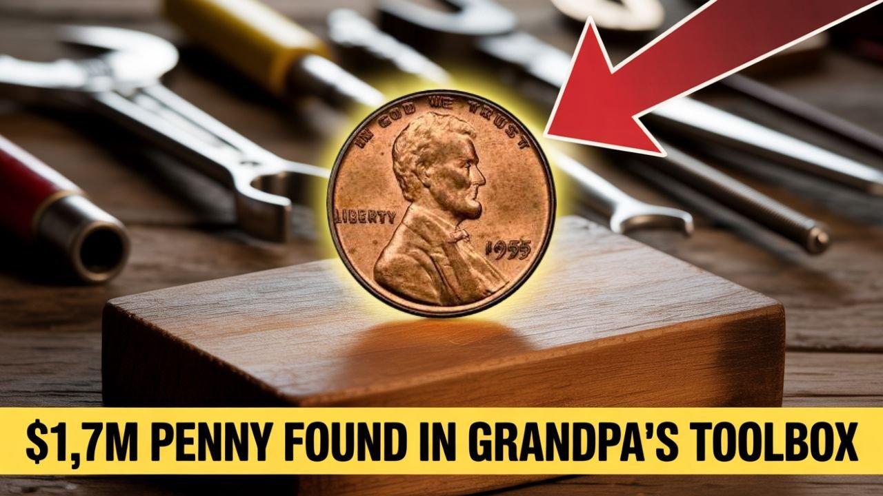 $1.7M 1955 Doubled Die Penny Found in Grandpa’s Toolbox